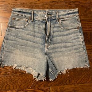 American Eagle highest rise 90s boyfriend shorts